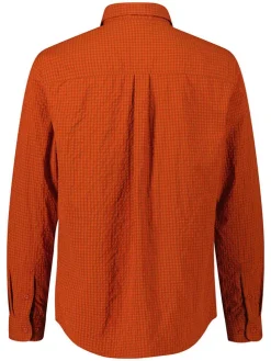 Functionele blouse oranje