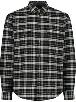 Functionele blouse zwart/wit