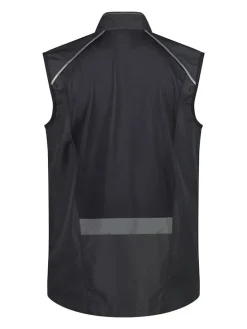 Functionele bodywarmer wit/zwart