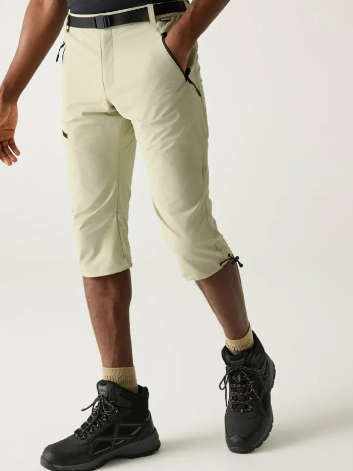 Functionele capribroek "Xert Stretch" beige