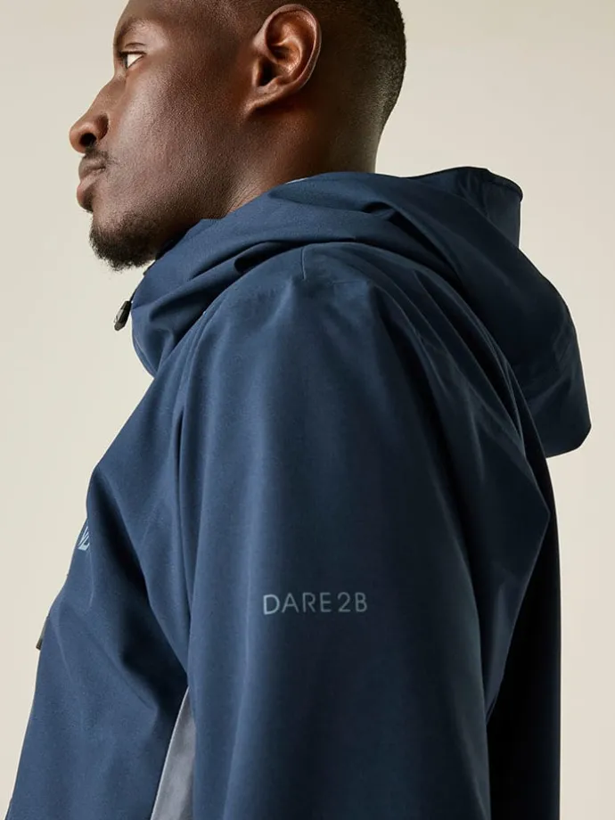 Functionele jas "Arising IV" donkerblauw/lichtblauw