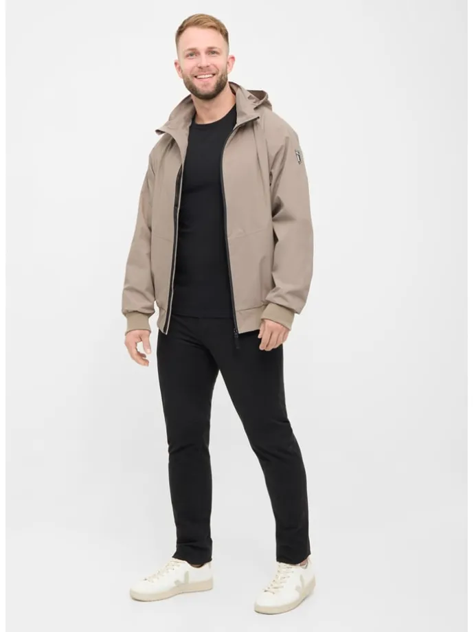 Functionele jas beige