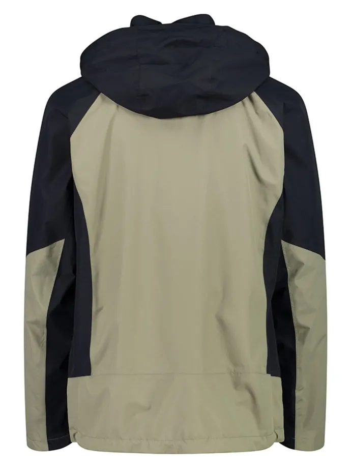 Functionele jas beige/zwart