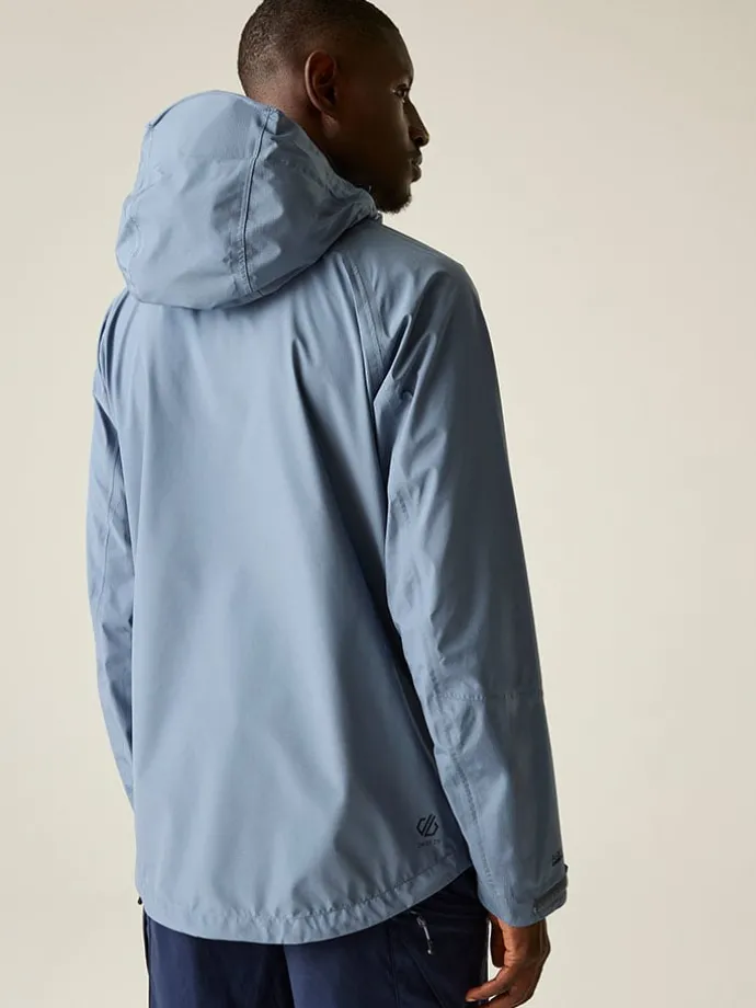 Functionele jas "Breathe Out" blauwgrijs