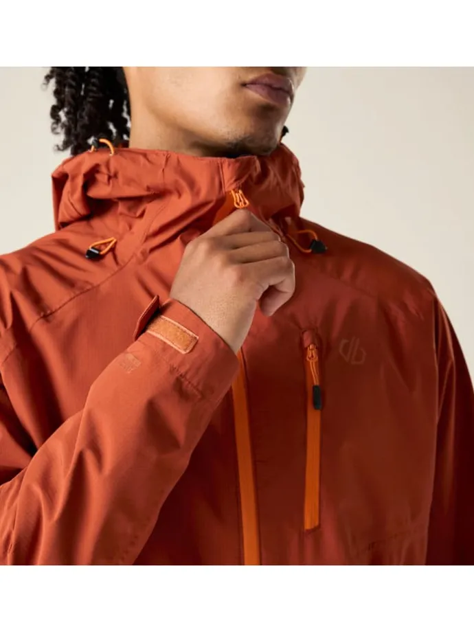 Functionele jas "Breathe Out" terracotta