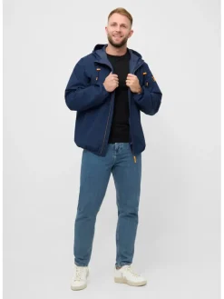 Functionele jas donkerblauw
