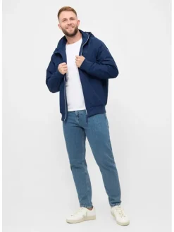 Functionele jas donkerblauw
