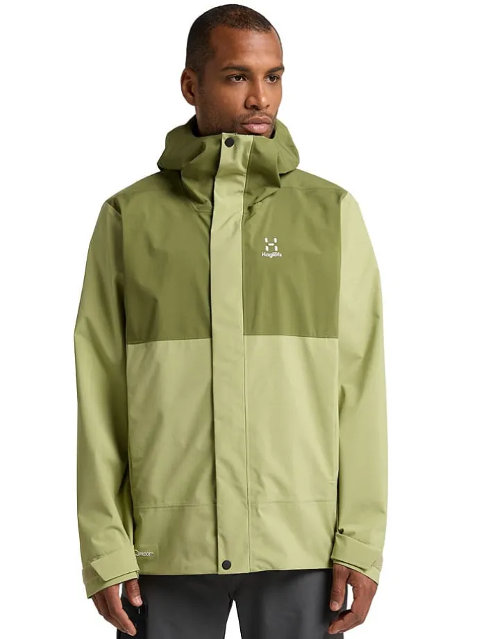 Functionele jas "Koyal Proof" groen/kaki