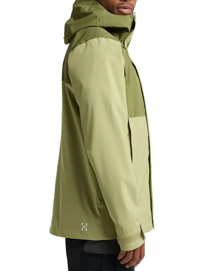 Functionele jas "Koyal Proof" groen/kaki