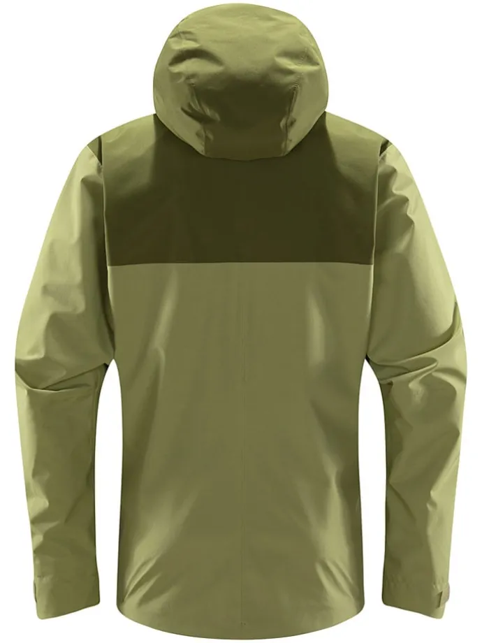 Functionele jas "Koyal Proof" groen/kaki