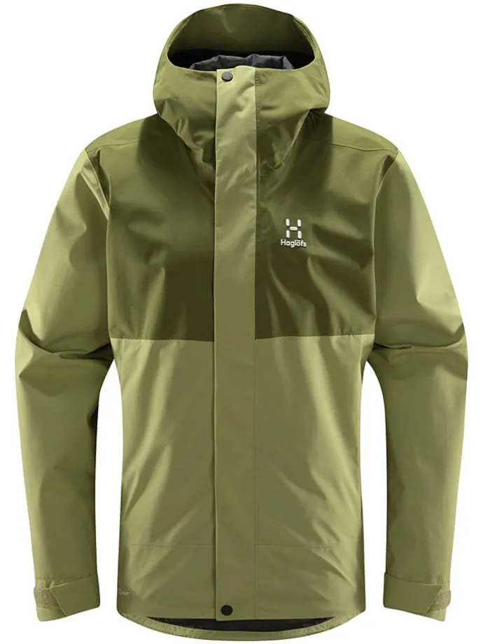 Functionele jas "Koyal Proof" groen/kaki