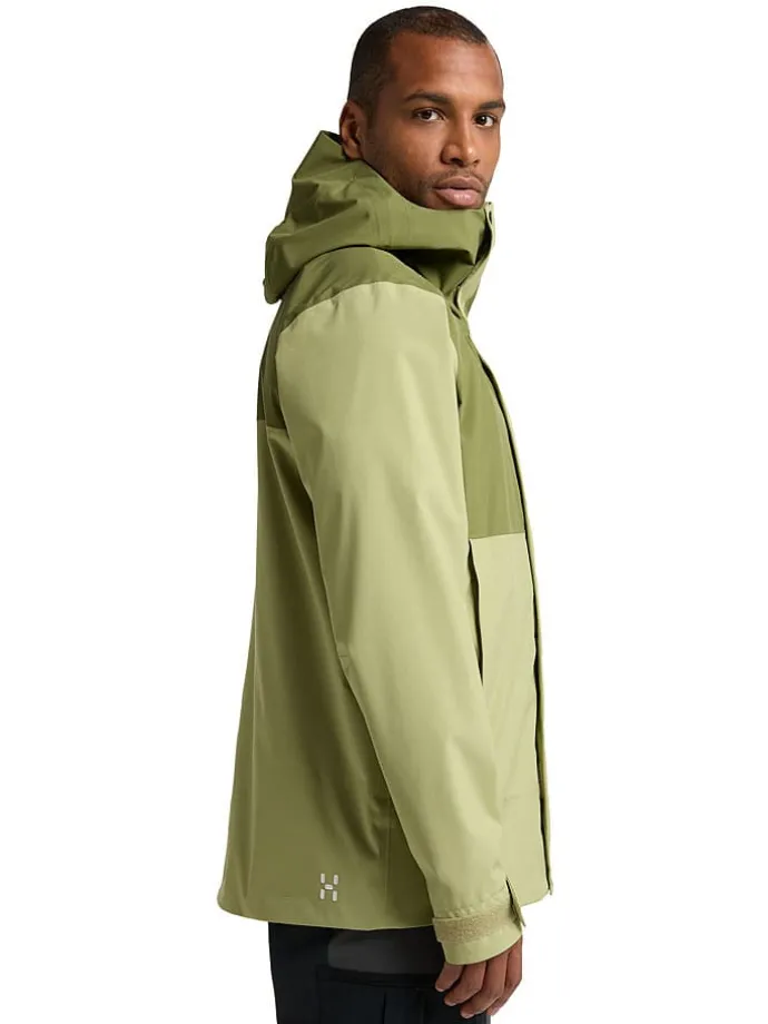 Functionele jas "Koyal Proof" groen/kaki