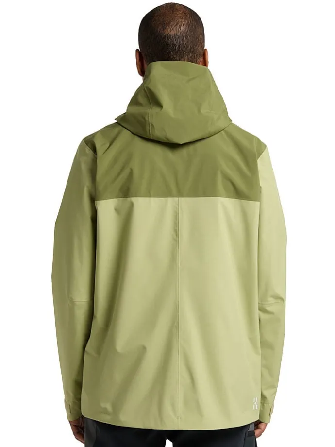 Functionele jas "Koyal Proof" groen/kaki
