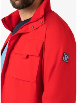 Functionele jas rood