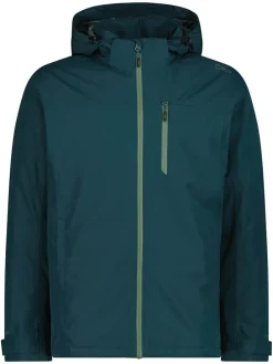 Functionele jas turquoise