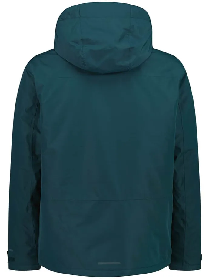 Functionele jas turquoise