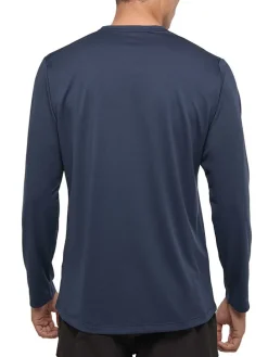 Functionele longsleeve donkerblauw