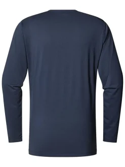 Functionele longsleeve donkerblauw