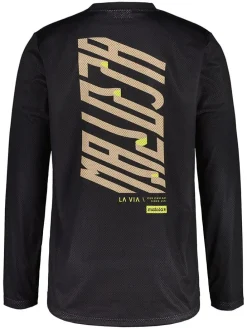 Functionele longsleeve "PfeifferkogelM." zwart