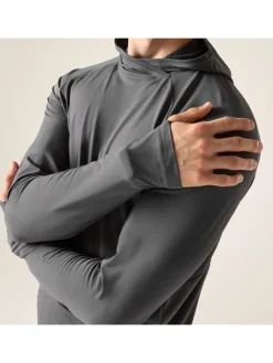 Functionele longsleeve "Sprint City" grijs