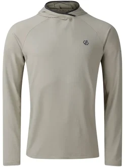 Functionele longsleeve "Sprint City" lichtgrijs