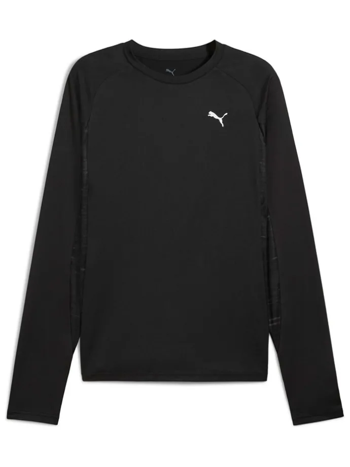 Functionele longsleeve zwart