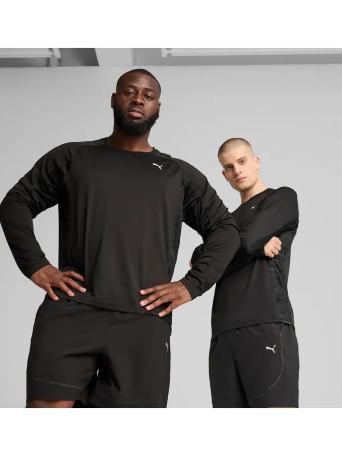 Functionele longsleeve zwart