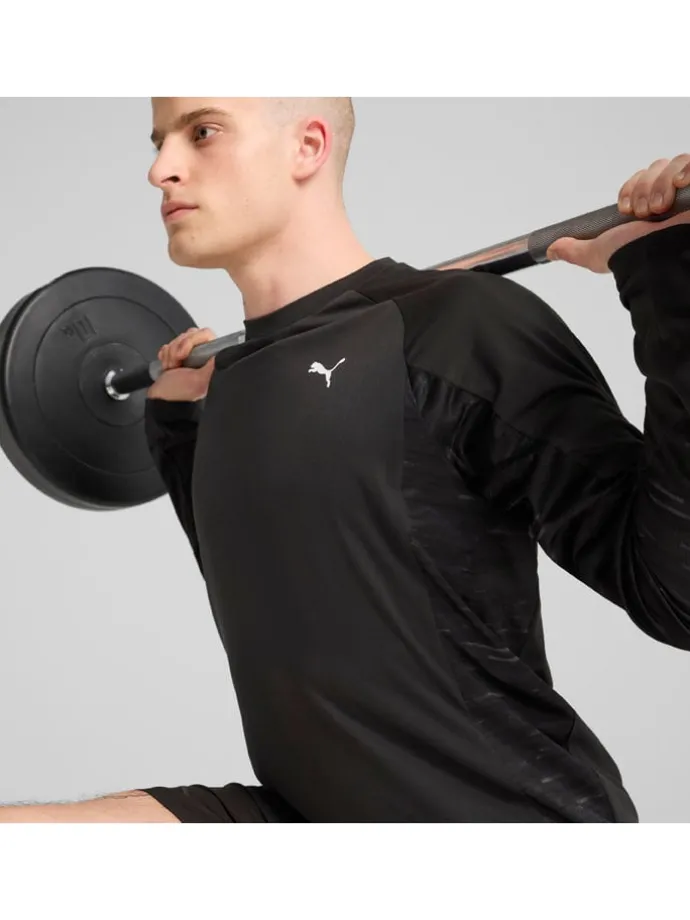 Functionele longsleeve zwart