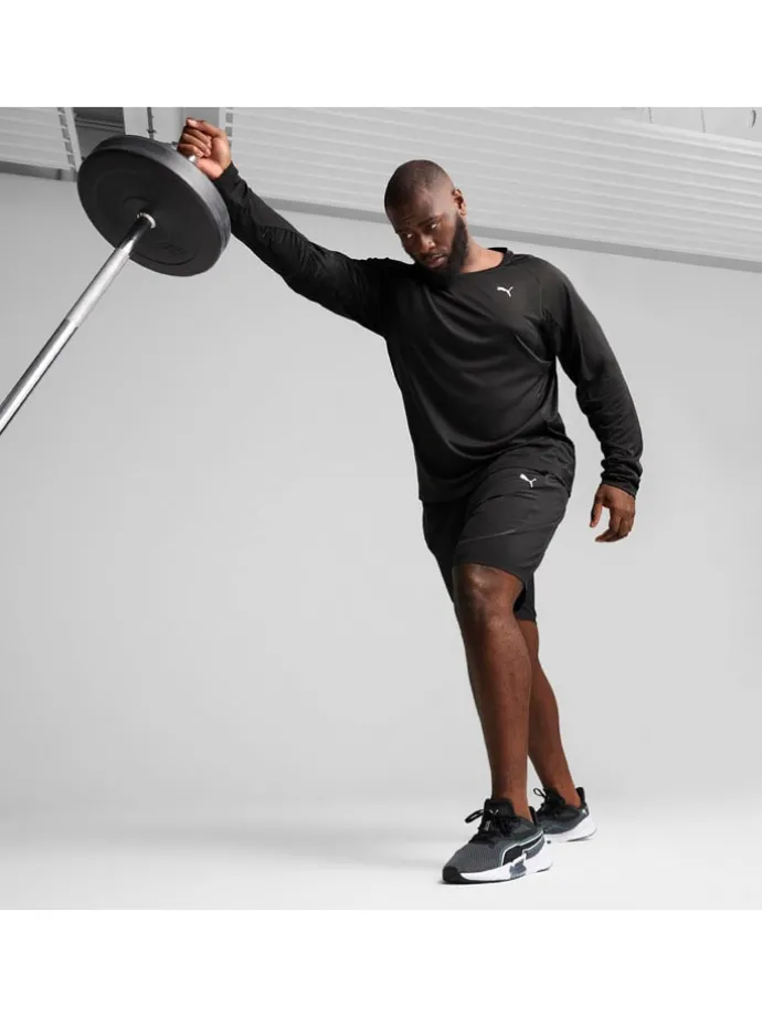 Functionele longsleeve zwart