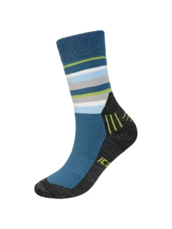 Functionele sokken "Idstein" blauw/groen/grijs