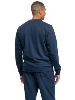 Functionele sweatshirt "Midtli" donkerblauw