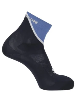 Hardloopsokken "Pulse Ankle" donkerblauw/lichtblauw