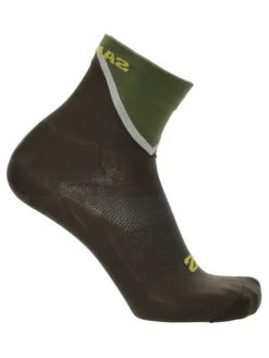 Hardloopsokken "Pulse Ankle" kaki/bruin