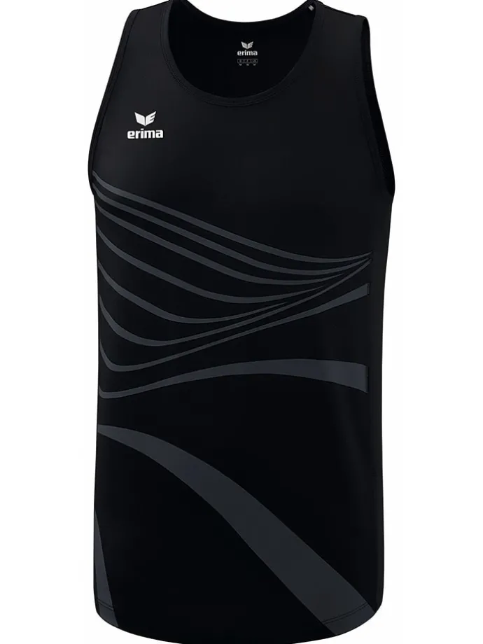 Hardlooptop "Racing" zwart