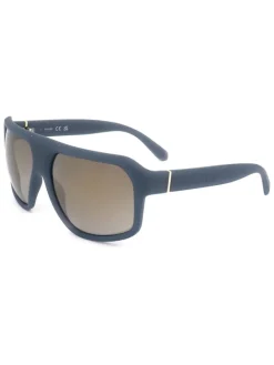 Herenzonnebril blauw/beige
