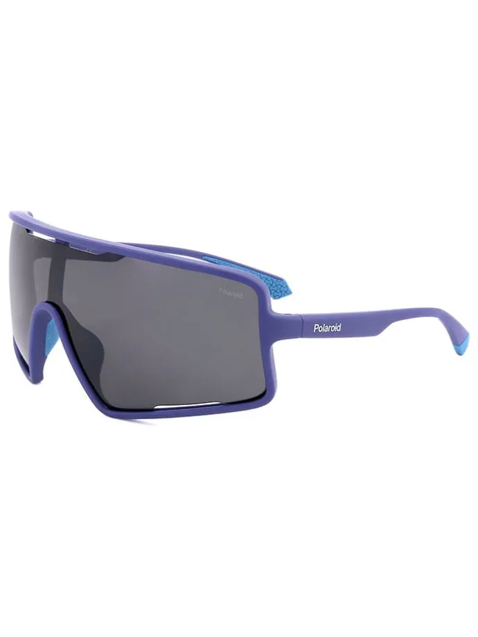 Heren zonnebril blauw/grijs