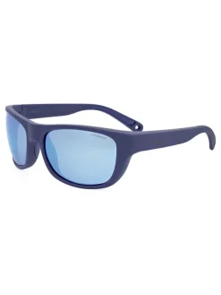 Heren zonnebril donkerblauw/lichtblauw
