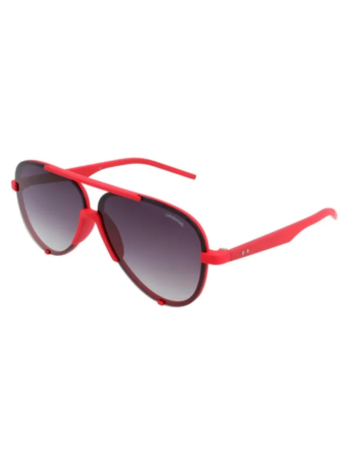 Herenzonnebril rood/zwart