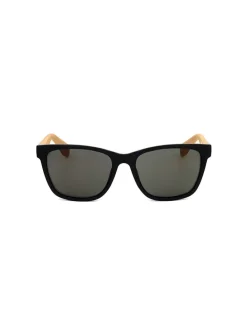 Herenzonnebril zwart-beige/grijs