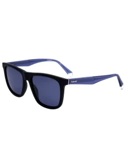 Herenzonnebril zwart/blauw