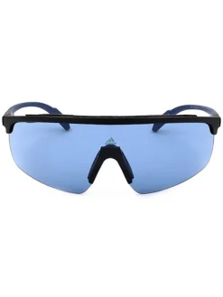 Herenzonnebril zwart/blauw
