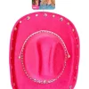 Hoed "Cowboy" roze