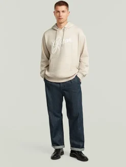 Hoodie beige