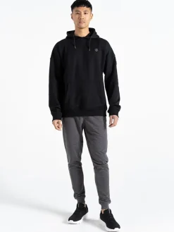 Hoodie "Distinctly" zwart