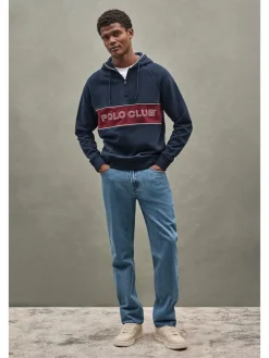 Hoodie donkerblauw