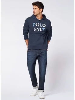 Hoodie donkerblauw