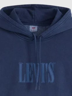 Hoodie donkerblauw