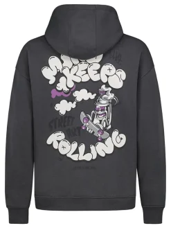 Hoodie donkergrijs