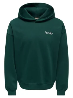 Hoodie donkergroen