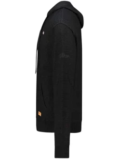 Hoodie "Faglio" zwart